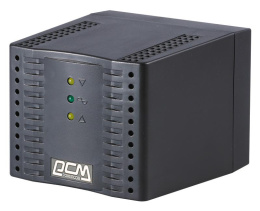 Стабилизатор напряжения Powercom TCA-3000 black 3000ВА/1500Вт, LED, 4 Schuko, точность 5%, настольный 304917 