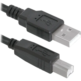 USB кабель Defender USB04-10 USB2.0 AM-BM, 3.0м 83764