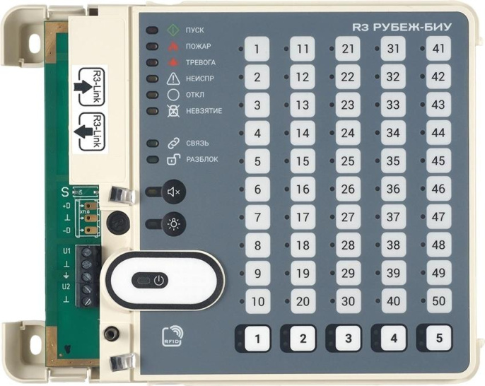 Контрольная панель Rubezh R3-Рубеж-БИУ RBZ-319531