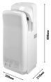 Сушилка для рук PUFF 8878UF,  белый