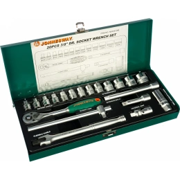 Набор торцевых головок (3/8"DR; 6-23 мм; 20 предметов) Jonnesway S04H3120S