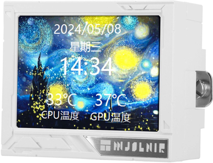 Водяное охлаждение для процессора Water Cooling System Thermalright Mjolnir Vision 360 360mm, LED, White, ARGB/ Fans: 3x120mm, 69CFM, 27dBA, 2150RPM/ Pump height 65mm, Rad thickness 27mm/ S: 1700, 1200, 1851, 115X, 2011, 2066, AM5, AM4 (M-VISION-360-WH-A