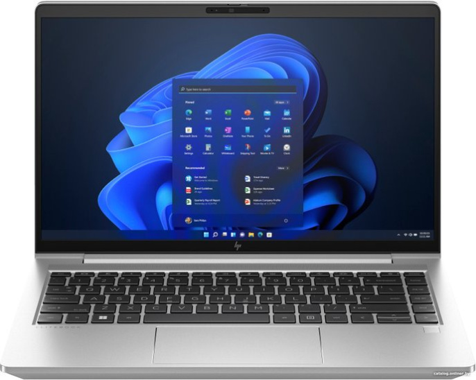 Ноутбук HP EliteBook 640 G10  [736H9AV] Silver 14" {FHD i5-1335U/1*16Gb/SSD512Gb/DOS}