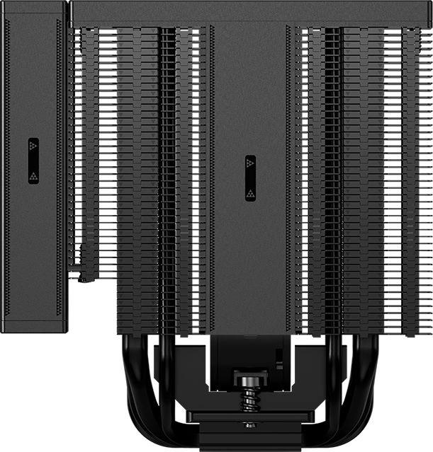 Кулер для процессора CPU Cooler PCCooler RZ820 Display BK 290W, 4-pin PWM, LED, 169mm, Al/Cu, 8x6mm, 1x140mm + 1x150mm, 71.9/78.7CFM, 27.1/35.8dBA, 1500/2500RPM, S: 1851/1700/1200/115X/20XX, AM5/AM4, black