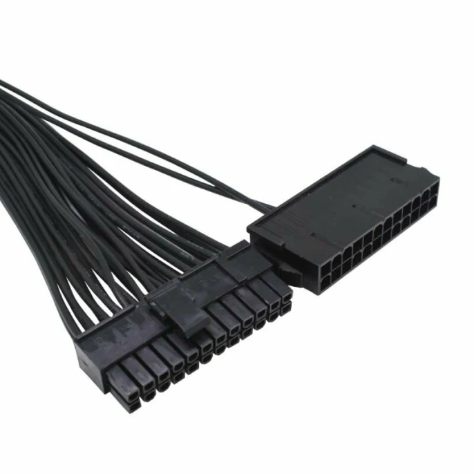 Sync Starter TSR436 30 см двойной удлинительный кабель-адаптер 3 PSU ATX 24Pin блок питания Sync Starter ADD3PSU для майнинга биткоинов