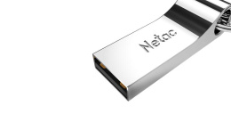 Флешка USB NETAC U275 8ГБ, USB2.0, серебристый [nt03u275n-008g-20sl]