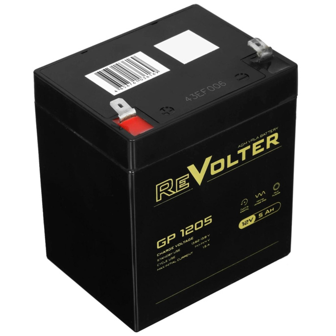 Revolter Аккумулятор GP 1205 12B/5Ач