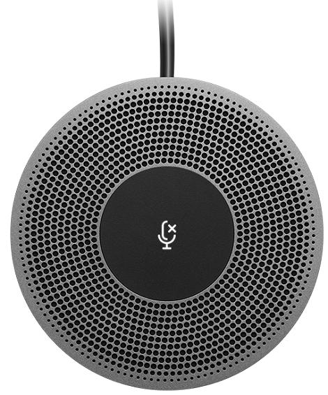 Микрофон Logitech MeetUp,  черный [989-000405]