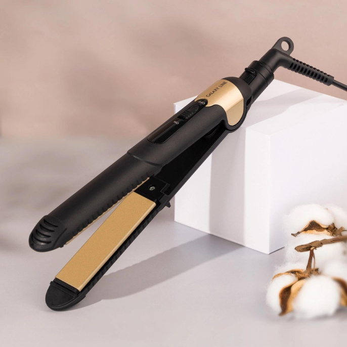 Выпрямитель Galaxy Line GL 4519 40Вт черный макс.темп.:180С покрытие:керамическое ГЛ4519Л