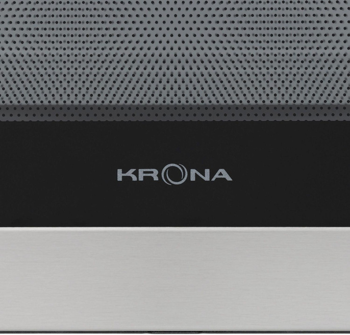 Духовой шкаф Электрический Krona Astro 60 S черный/нержавеющая сталь