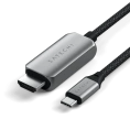 Кабель Satechi USB-C To HDMI 2.1 8K Cable. Цвет: серый космос (ST-YH8KCM)