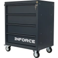 Инструментальная тележка Inforce 4 ящика, габариты без упаковки 745х465х825мм, 06-01-18