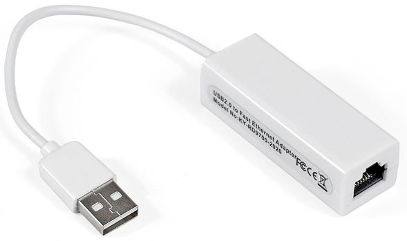 Кабель-адаптер ExeGate EXE-UA2-45 (USB2.0 --> 1xRJ45 UTP 10/100Mbps) EX284936RUS