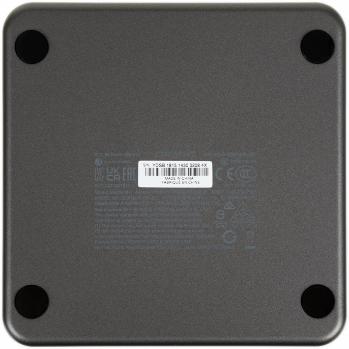 Звуковая карта Creative USB Sound Blaster X4 Super X-Fi Ultra DSP 7.1 Ret