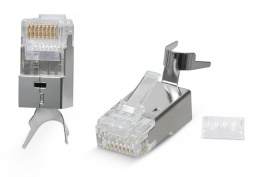 Коннектор Rj-45 Cabeus 8P8C-SH-C7(1.5)-TWP кат. 6а/7/7а экранированный