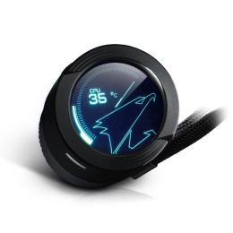 Жидкостная система охлаждения Gigabyte AORUS WATERFORCE X 240 , 2 x 120mm ARGB Fan, RTL GP-AORUS WATERFORCE X 240