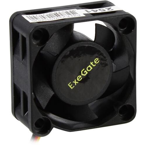 Вентилятор 12В DC ExeGate ExtraSilent ES04020B3P (40x40x20 мм, 2-Ball (двойной шарикоподшипник),3pin, 5500RPM, 24dBA) EX297015RUS