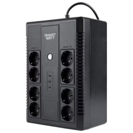 ИБП SmartWatt UPS SAFE PRO 650 Line- interactive 650VA/360W LED/USB/RJ11/45 (8 EURO) 12V/7Ah*1  3703020270004