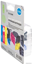 Картридж струйный Cactus CS-CC644 №121XL многоцветный (18мл) для HP DJ D1663/D2500/D2563/D2663/D5563/F2423/F2493/F4213/F4275/F4280/F4283/F4583/PS C4683/C4783 с чипом