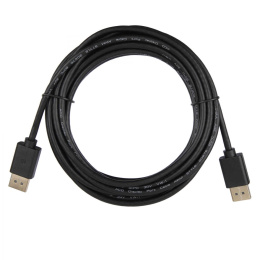 Кабель ACD-DDPM2-10M |ACD-DDPM2-10M| DisplayPort 1.2, Golden Plated, 20m/20m, Черный,10м 742392