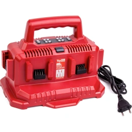 Зарядное устройство для аккумуляторов Milwaukee 18-21V PC6 на 6АКБ. TopOn TOP-M18PC6