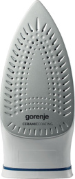 Утюг Gorenje SIH2200BLC,  с паровым ударом,  2200Вт,  с автоотключением,  синий и белый