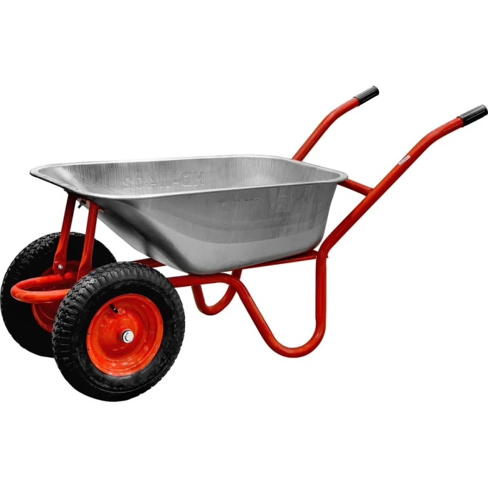 Тачка строительная HDC HD-W402 (120л, 400кг, 2 пневмоколеса 4.00-8) HD6410-1