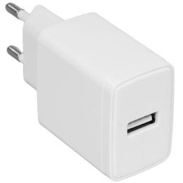 Зарядное устройство Cablexpert 5Вт, 1А, 1xUSB, белый, пакет MP3A-PC-56