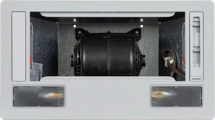 Встраиваемая вытяжка Jet Air Viera GR/A/52, управление ползунковое, серый [prf0153828]