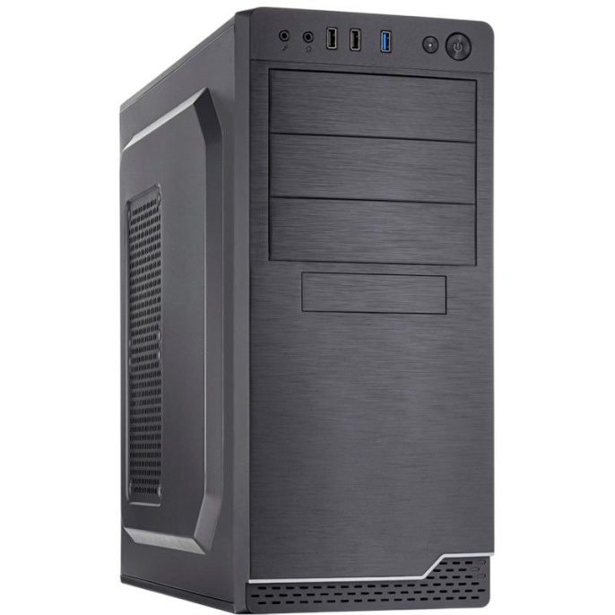 Корпус без блока питания Case Foxline FL-816, ATX, 3x5.25EXT, 1x3.5EXT, 3x3.5INT, 2xUSB2.0+1xUSB3.0, HDA, w/o FAN, w/o PSU, NO Powercord FL-816-U31_