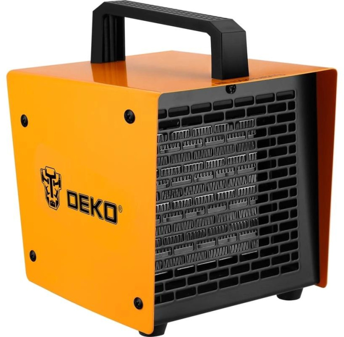 Электрическая тепловая пушка DEKO DKIH2300, 2.3кВт, оранжевый [080-1012]