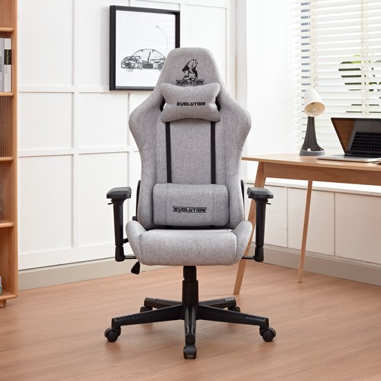 Кресло геймерcкое EVOLUTION TACTIC PRO Grey