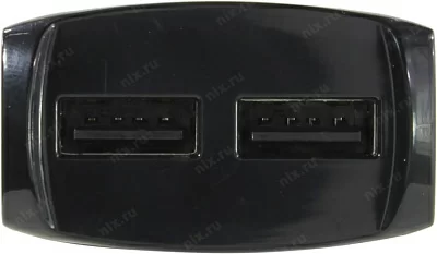 Зарядное устройство Defender EPA-13 Black 83840 USB (Вх. AC100-240V Вых. DC5V 10.5W 2xUSB)