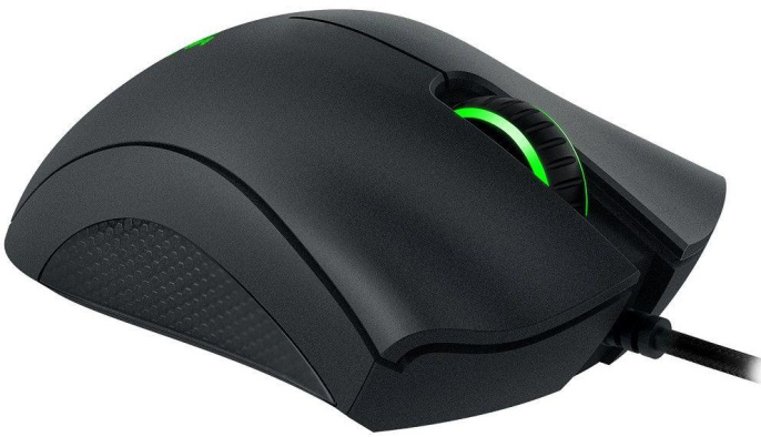 Мышь проводная Razer DeathAdder Essential, игровая, оптическая, USB, 6400dpi, черный [rz01-03850100-r3c1]