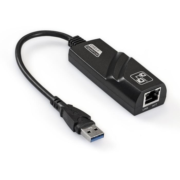 Кабель-адаптер ExeGate EXE-730U3-45 USB3.0 -- 1xRJ45 UTP 1000Mbps, Realtek Chipset RTL8153 EX288739RUS