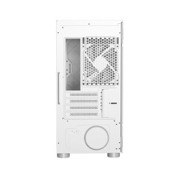 Корпус без блока питания Case PCCooler LM300 ARGB WH, Mini-Tower, TG, 1x120mm ARGB, 1xUSB-A 3.0 + 2xUSB-A 2.0, mATX, mITX White