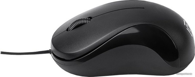 Мышь Оклик 115SR черный оптическая 1000dpi USB для ноутбука 3but (492888)