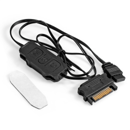 Контроллер ExeGate SATA.ARGB3pin для вентиляторов с подсветкой ARGB 5V 3pin SATA, ARGB 5V 3pin EX298721RUS