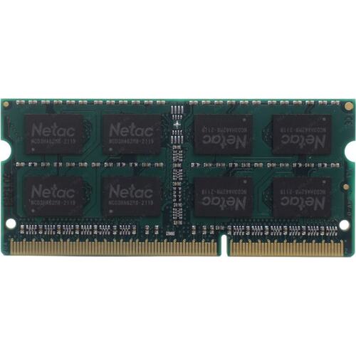 Оперативная память NETAC Basic NTBSD3N16SP-04 DDR3L - 1x 4ГБ 1600МГц, для ноутбуков SO-DIMM , Ret