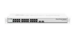 Коммутатор MikroTik CSS326-24G-2S+RM (L2) 24x1Гбит/с 2SFP+ управляемый