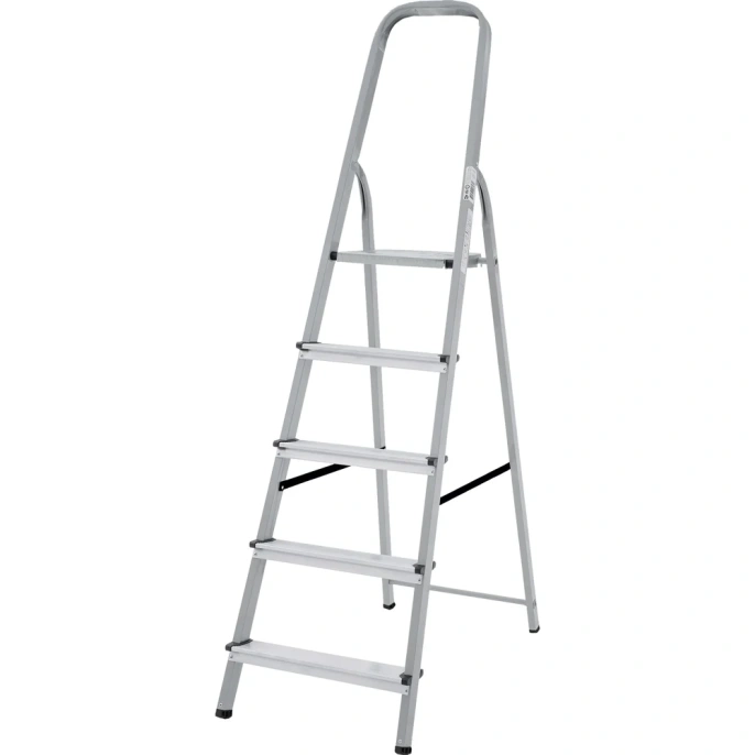 Стремянка Новая Высота сталь/алюминий, 5 ступеней 1130105