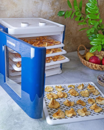 Сушилка для овощей и фруктов STARWIND SFD6431,  синий,  6 поддонов