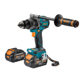 Bort ДРЕЛЬ-ШУРУПОВЕРТ АККУМУЛЯТОРНАЯ УДАРНАЯ BAB-21IX2LI-XDK 2 АКБ + ЗУ [93414943] { 18 В, 4 Ач, Li-lon, 2 Акк, аккумуляторная система Makita 18V LXT }