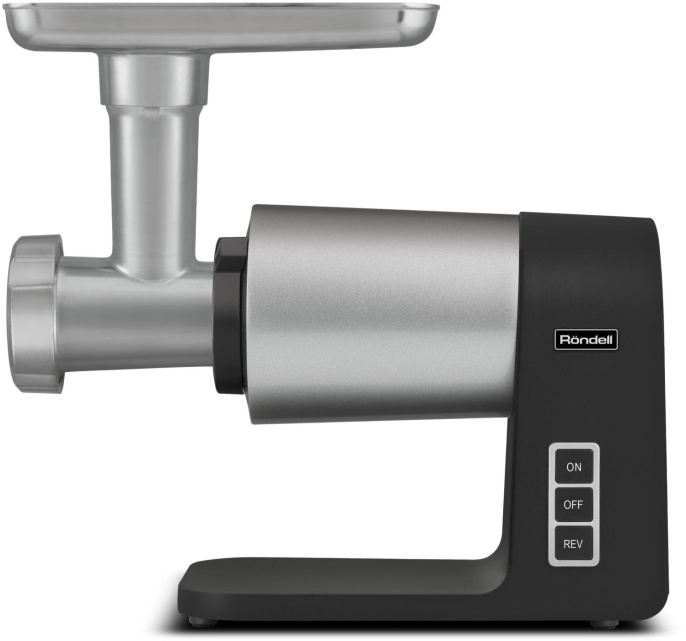 Мясорубка Rondell RDE-1451,  серебристый/ черный