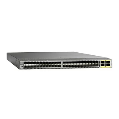 Коммутатор CISCO Коммутатор Cisco Nexus N6K-C6001-64P Managed, Layer 3, 48x 1/10 GbE/FCoE (SFP+), 4x 40 GbE/FCoE (QSFP+), with 10 and 40 Gb FCoE support on all respective ports