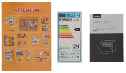 Посудомоечная машина Hyundai DT304 белый компактная