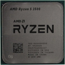 Процессор Socket-AM4 AMD Ryzen 5 3500 3.6/4.1GHz, 6core, 16MB, TDP 65W OEM 100-000000050