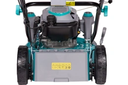 Газонокосилка бензиновая GPT GLM-Т5136SR роторная газонокосилка, самоходная, бензиновый двигатель, 3600 Вт, 5 л.с., ширина скашивания: 51 см 60 л