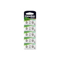 Camelion G12 BL-10 Mercury Free AG12-BP10 0%Hg , 386A/LR43/186 батарейка для часов 10 шт. в уп-ке (12820)