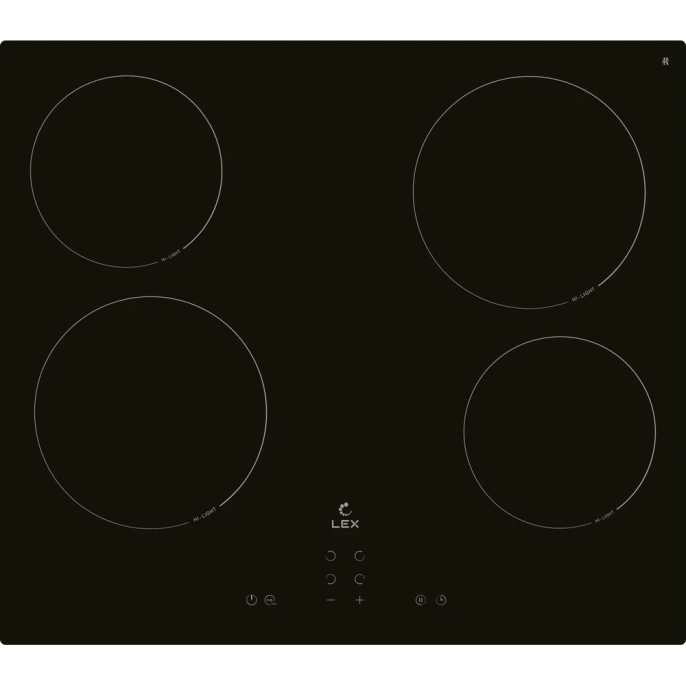 Варочная поверхность Lex EVH 640A BL черный